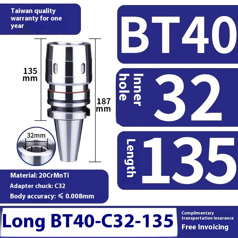 2096-CNC high-precision strong tool holder BT40 BT30 BT50 CNC machining center C32 chuck tool holder Shandong Denso Pricision Tools Co.,Ltd.